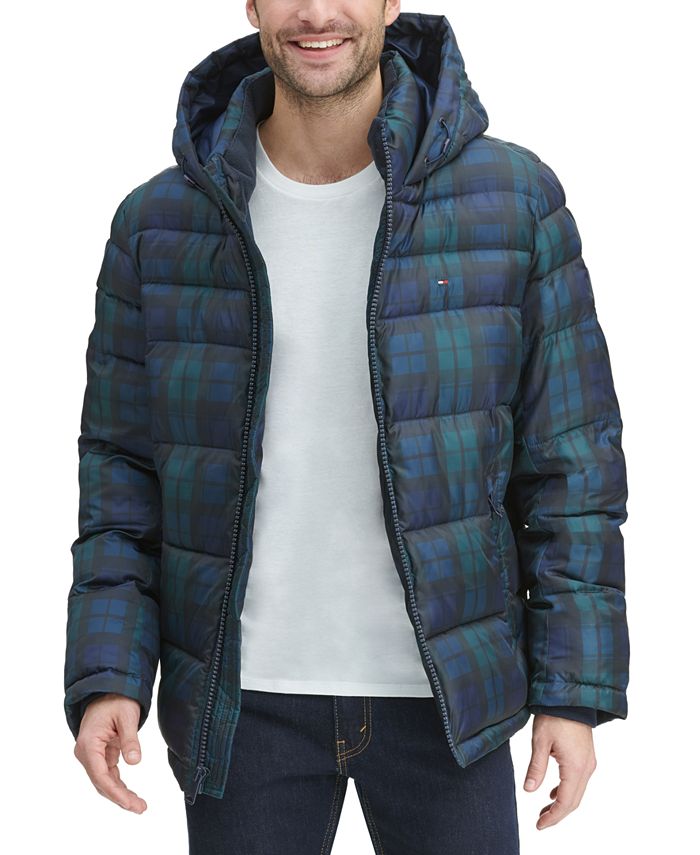 tommy quilted puffer jacket