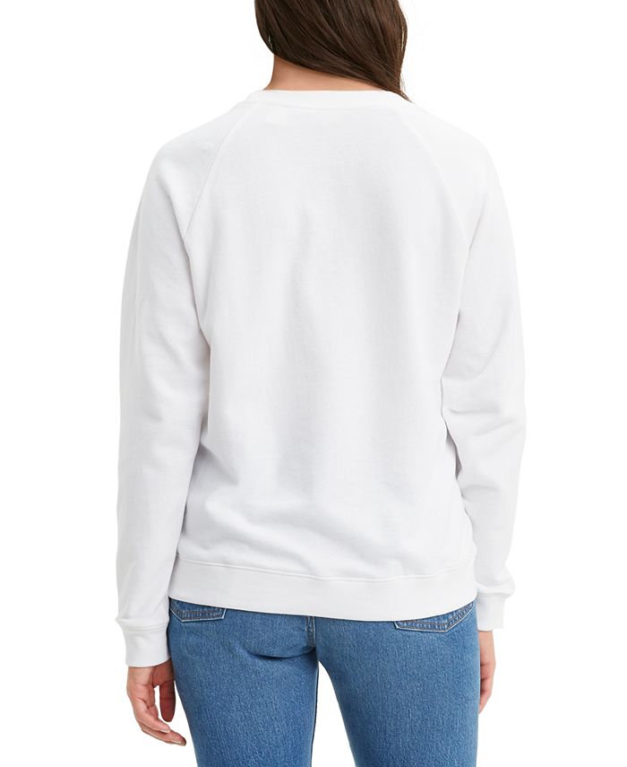 Levi's Women's Cotton Graphic Sweatshirt - Macy's