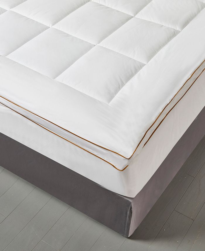 Elle Decor CLOSEOUT!Elle Décor GussetedCotton Mattress Topper, Full