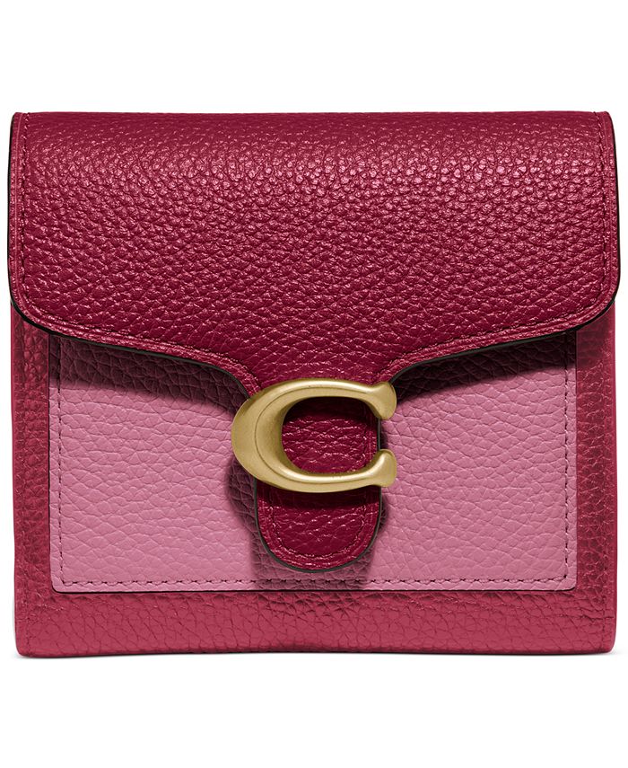 Coach colorblock tabby small wallet online