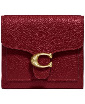 COACH - Polished Pebble Tabby Small Wallet