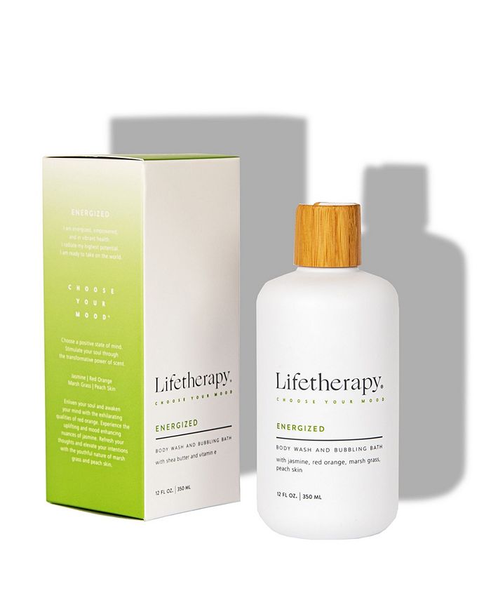 Lifetherapy - Energized Body Wash & Bubbling Bath, 12 oz.