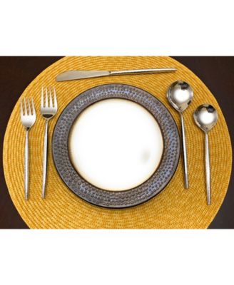 Hammered Flatware Set of 20 Pieces