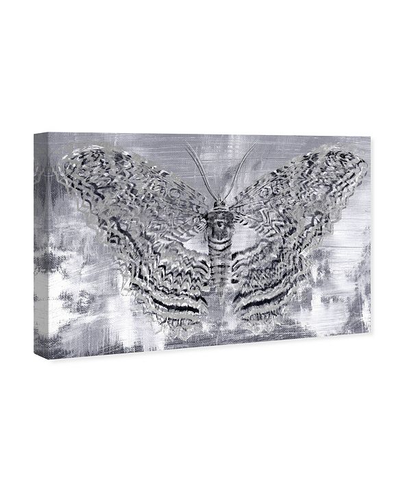 Oliver Gal Silver Winged Butterfly Canvas Art Collection