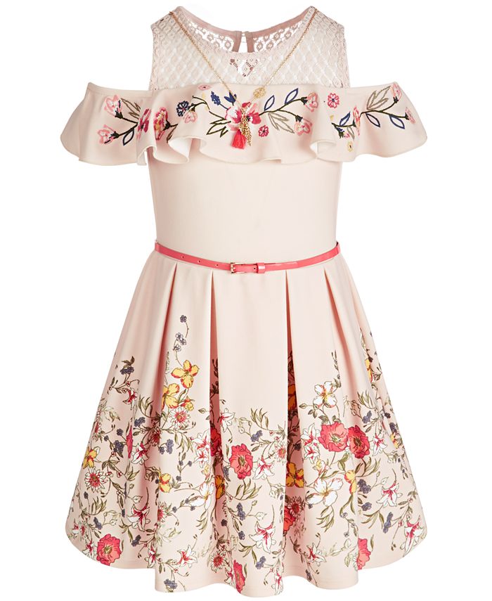 Macy's cold shoulder dresses 2025