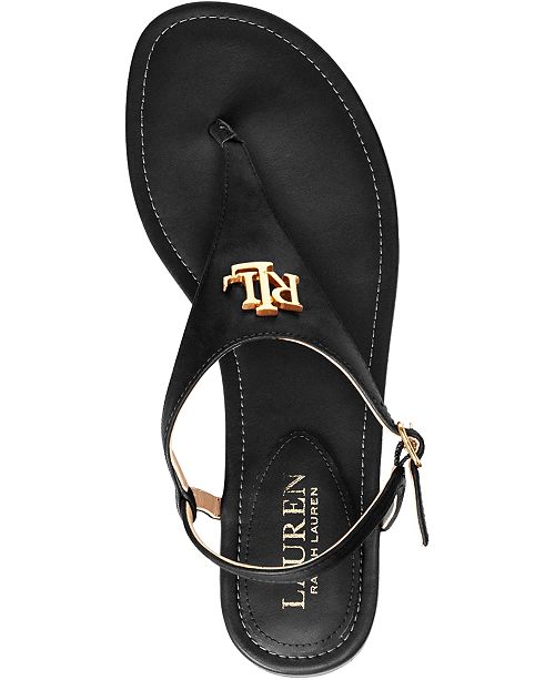 ralph lauren ellington flat sandals