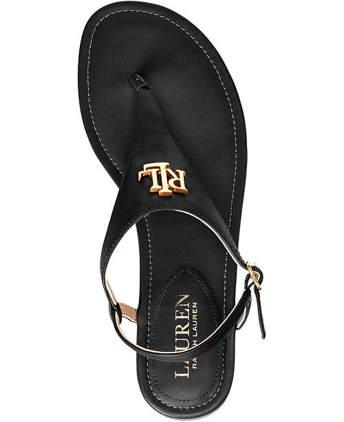 Lauren Ralph Lauren Ellington Flat Sandals & Reviews - Sandals & Flip ...