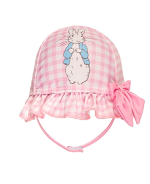 Beatrix Potter Baby Girls Gingham Print Sun Hat
