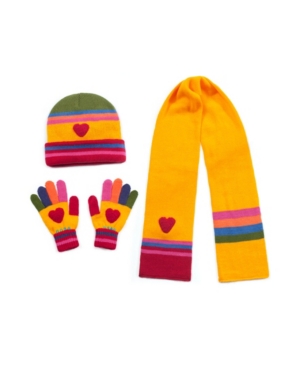 image of Kidorable Big Girl Heart Knitwear Set