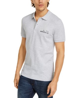 macy's lacoste slim fit polo