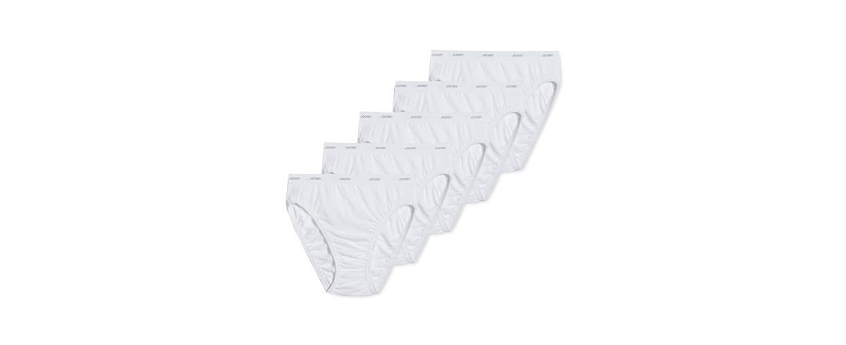 Jockey Women's 5-Pk. Cotton French Cut Brief