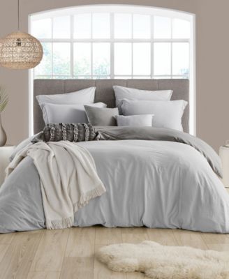 Ultra Soft Reversible Crinkle Duvet Cover Set - Twin/Twin XL