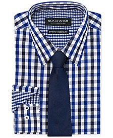 Men's Modern-Fit Dress Shirt and Tie