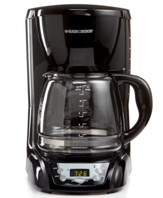 Black & Decker DLX1050B Coffee Maker, 12 Cup Programmable - Macy's