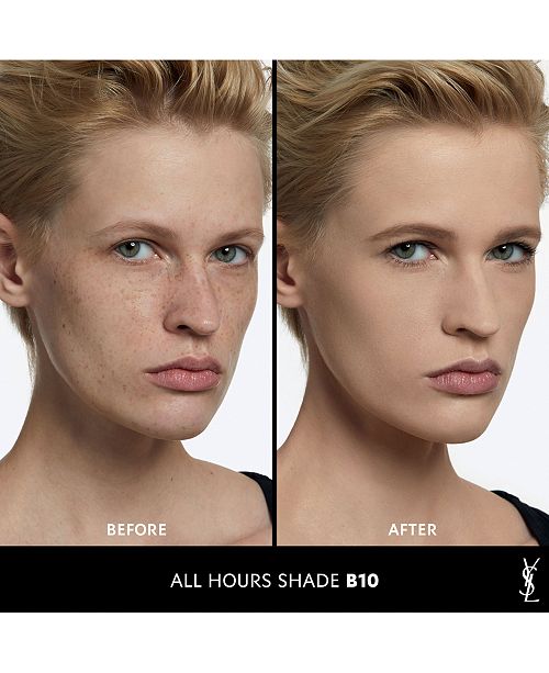 Yves Saint Laurent All Hours Foundation 0 84 Oz Reviews Foundation Beauty Macy S