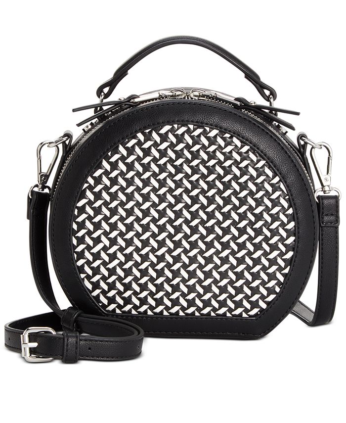 INC International Concepts INC Rilie Woven Circle TopHandle Crossbody