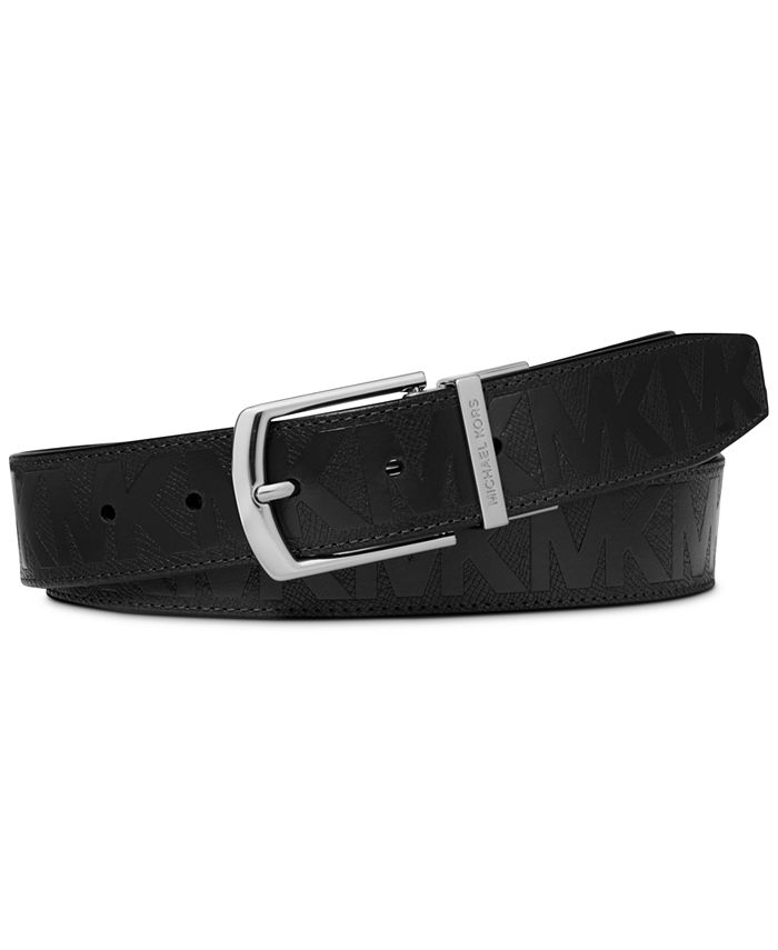 Michael Kors Men's Signature Leather Belt Macy's