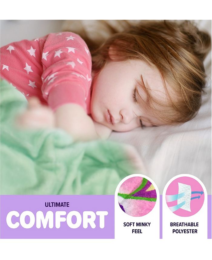 Bell + Howell 7 Lb. Quilted Plush Pleasure Pedic Unicorn Design