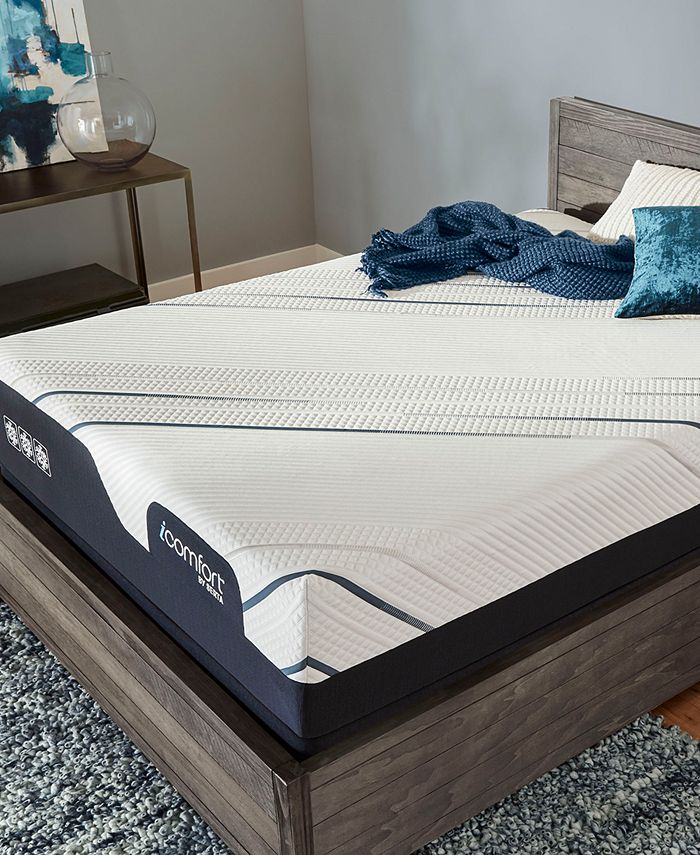 Serta by CF 3000 12.5'' Plush Mattress Queen Macy's