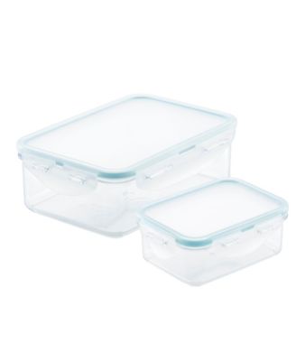 Lock n Lock - Purely Better™ Rectangular 2-Pc. Food Storage Container Set