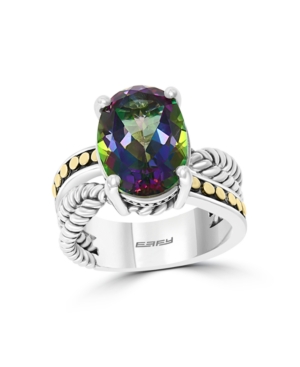 image of Effy Mystic (9-7/8 ct. t.w) Ring in 18k Yellow Gold and Sterling Silver