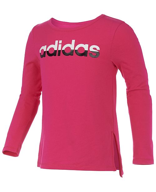Adidas Toddler Girls Logo Print T Shirt Reviews Shirts Tops
