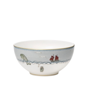 Wedgwood Sailors Farewell Soup/cereal Bowl 6" In Multi