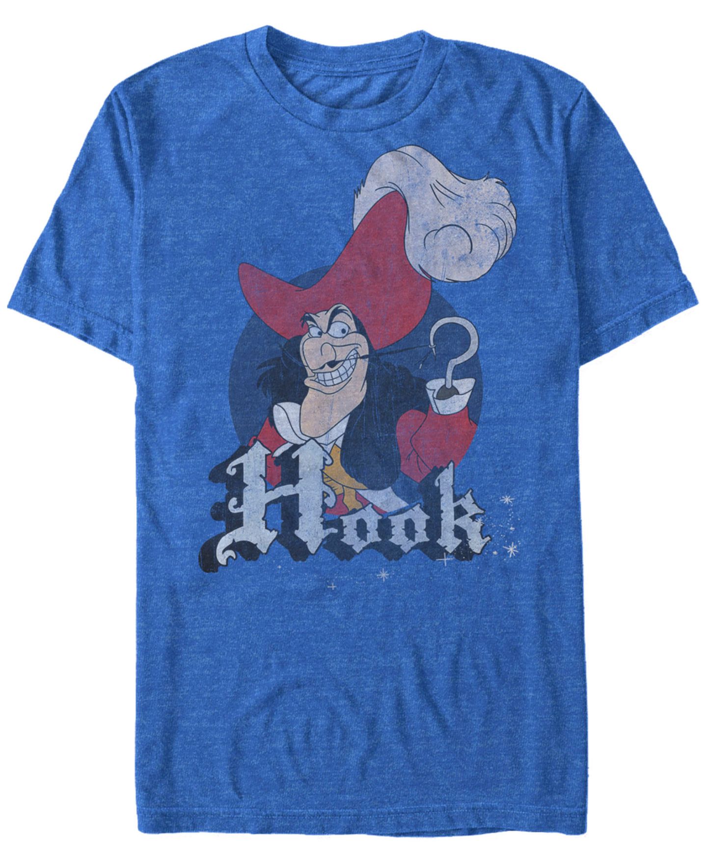 Мужская футболка Fifth Sun Disney Peter Pan Captain Hook, Short Sleeve, цвет: Королевский синий — фото 1