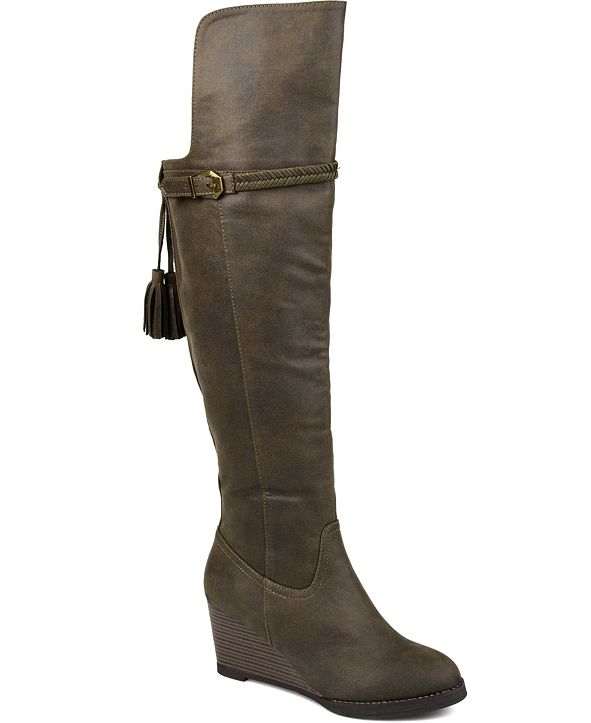 Journee Collection Women&#39;s Extra Wide Calf Jezebel Boot & Reviews - Boots & Booties - Shoes - Macy&#39;s