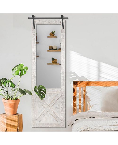 Crystal Art Gallery American Art Decor Wood Hanging Barn Door Wall