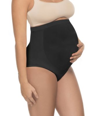 thumbnail image 2 of Annette Women's Pregnancy Boyshort Panties - Seamless Full Belly Coverage Maternity Underwear 2 of 12