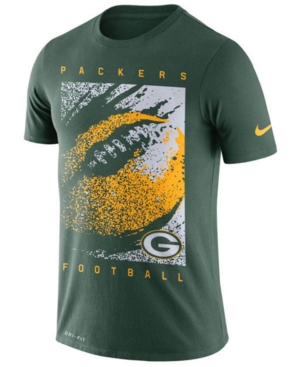 Nike Men's Green Bay Packers Dri-fit Mezzo Icon T-Shirt