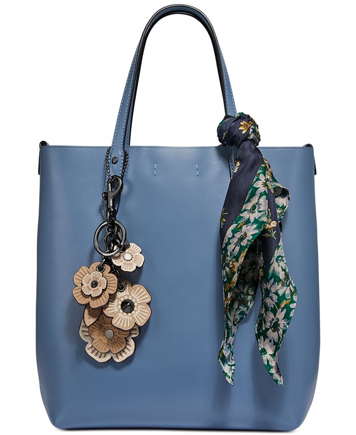 COACH Leather Central Shopper Tote Macy's