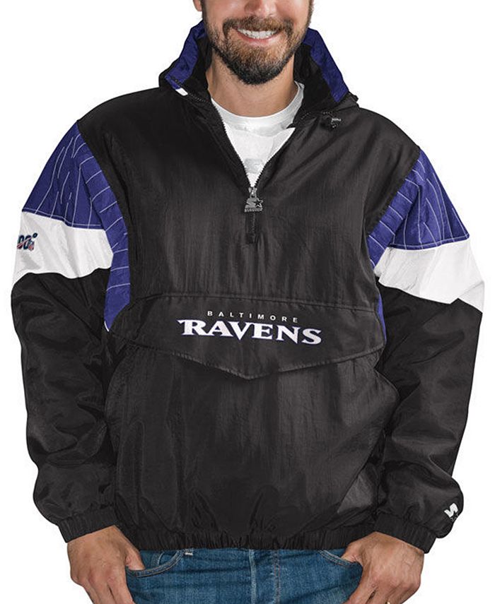 Starter Baltimore Ravens 100th Starter Breakaway Pullover Jacket Macy's