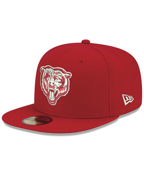New Era Chicago Bears Basic Fashion 59fifty Fitted Cap Reviews Sports Fan Shop By Lids Men Macy S