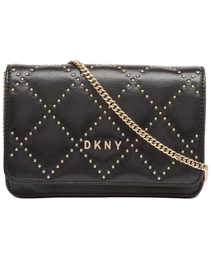 Dkny sofia leather clutch crossbody discount