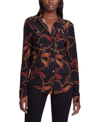 ralph lauren equestrian blouse