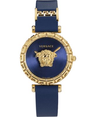 versace watch blue