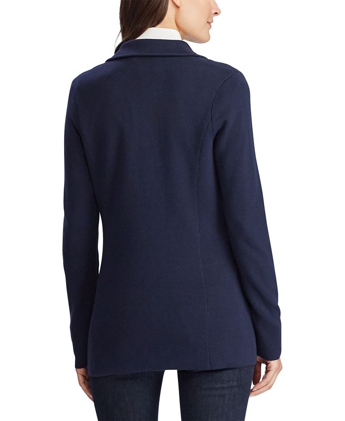 Lauren Ralph Lauren Sweater-Knit Blazer & Reviews - Jackets & Blazers ...