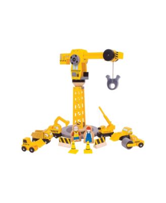 bigjigs big crane construction set