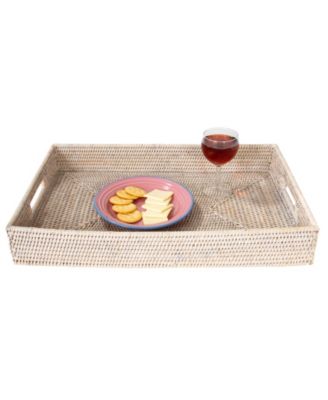 Rattan Rectangular Tray Collection