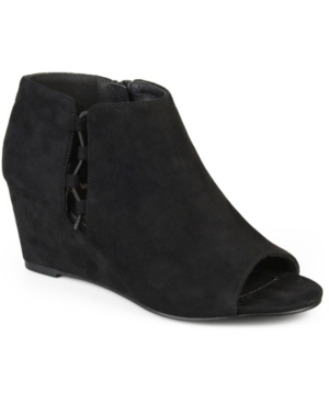 image of Journee Collection Women-s Falon Wedge Bootie Women-s Shoes