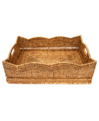 Scallop Collection Rectangular Storage Basket