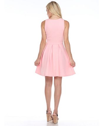 White Mark Crystal Fit and Flare Dress - Macy's