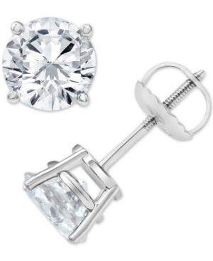 image of Diamond Stud Earrings (1-1/2 ct. t.w.) in 14k White Gold