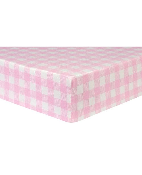 Trend Lab Buffalo Check Flannel Crib Sheet Reviews Sheets
