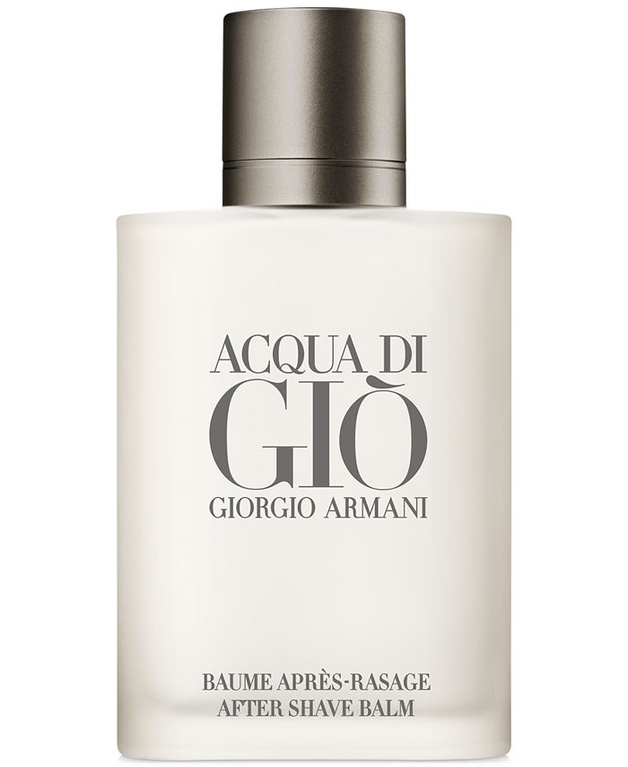 Giorgio Armani Acqua di Giò Men's After Shave Balm, . & Reviews - All  Grooming - Beauty - Macy's