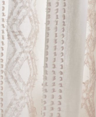 Peri Home Cut Geo 50"x95" Backtab Window Panel