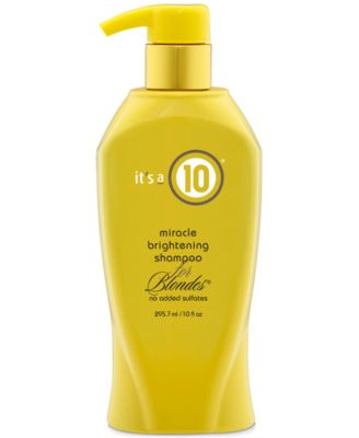 It's A 10 - It's a 10 Miracle Brightening Shampoo For Blondes, 10-oz.