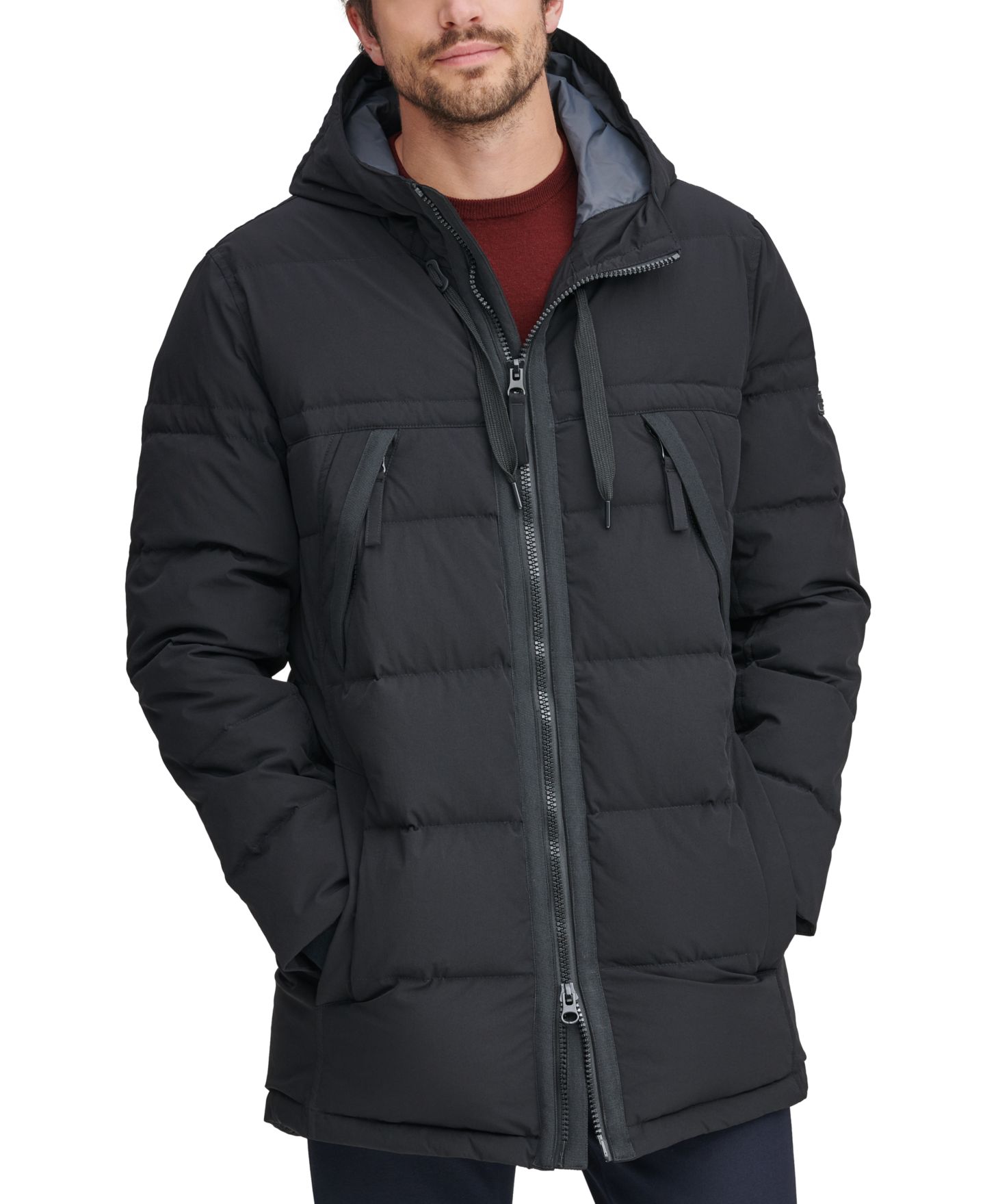 Мужская куртка Marc New York F18 Holden Parka, цвет: Чёрный — фото 6